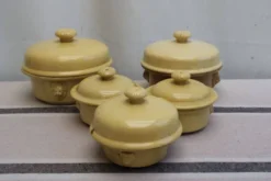 Lot de 5 terrines en céramique
