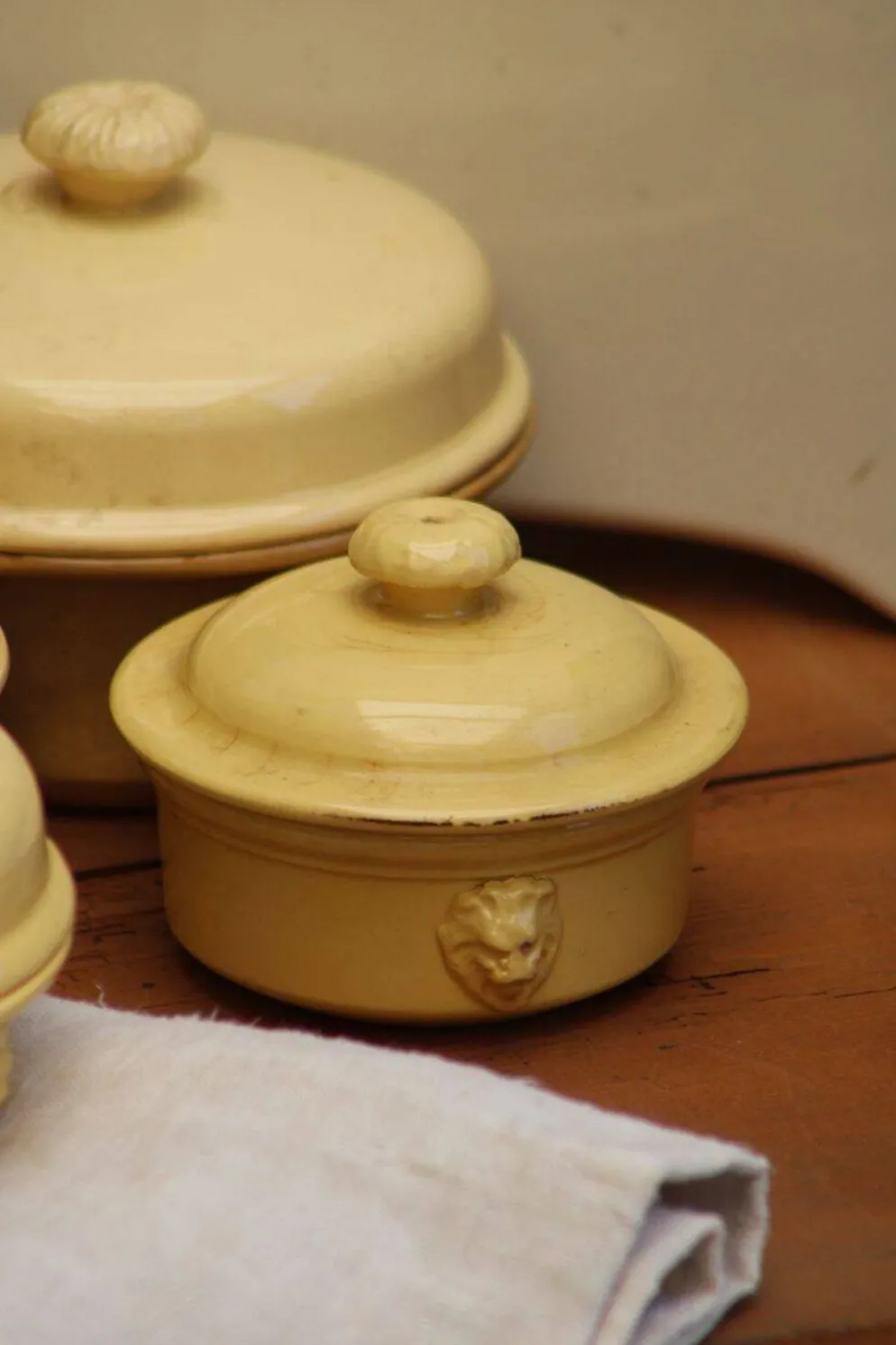 Lot de 5 terrines en céramique