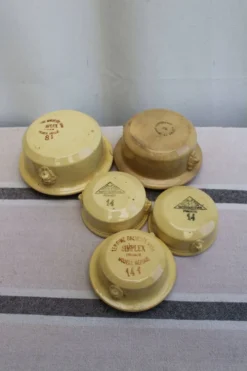Lot de 5 terrines en céramique