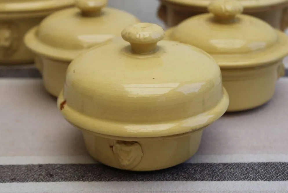 Lot de 5 terrines en céramique