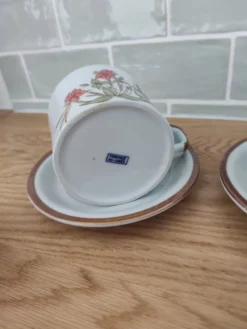 Lot de 2 tisanières vintage