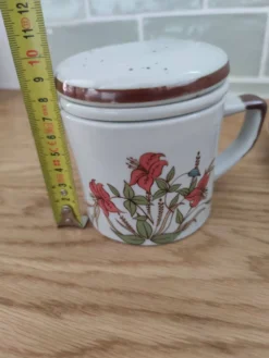 Lot de 2 tisanières vintage
