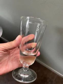 Lot de 3 verres à absinthe