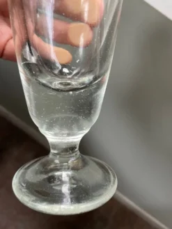 Lot de 3 verres à absinthe
