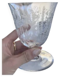 Lot de 11 verres cristal - baccarat - Argentina