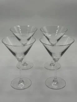 Lot de 4 verres à martini