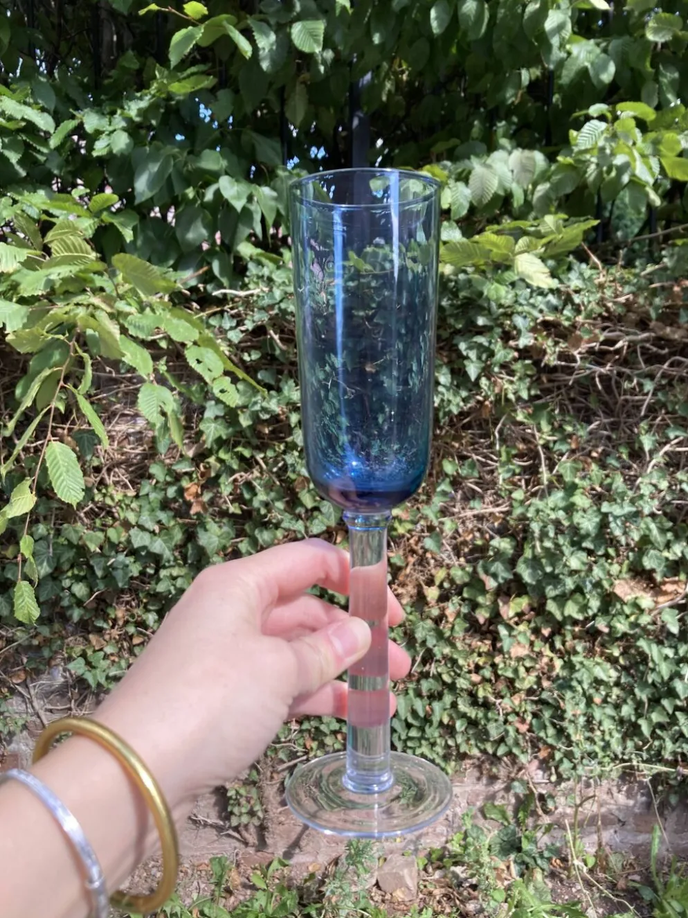 Lot de 8 verres à pied
