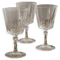 Lot de 3 verres à pied « Adrien »