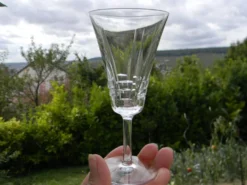 Lot de 6 verres à porto en cristal VILLEROY ET BOCH. Modèle Concorde.