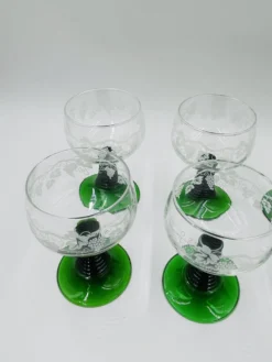 Lot de 6 verres à vin d'Alsace Luminarc Roemer