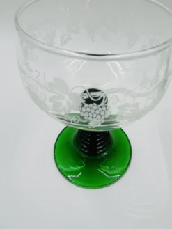Lot de 6 verres à vin d'Alsace Luminarc Roemer