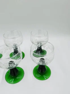 Lot de 6 verres à vin d'Alsace Luminarc Roemer