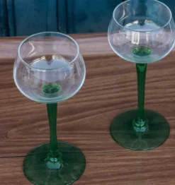 Lot de 6 verres à vin d’Alsace – Vintage