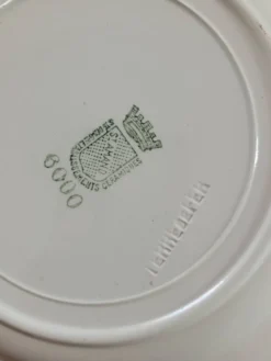 Lot n°2 de 6 assiettes creuses St Amand