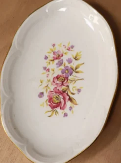 lot 2 petits plats vaisselle vintage