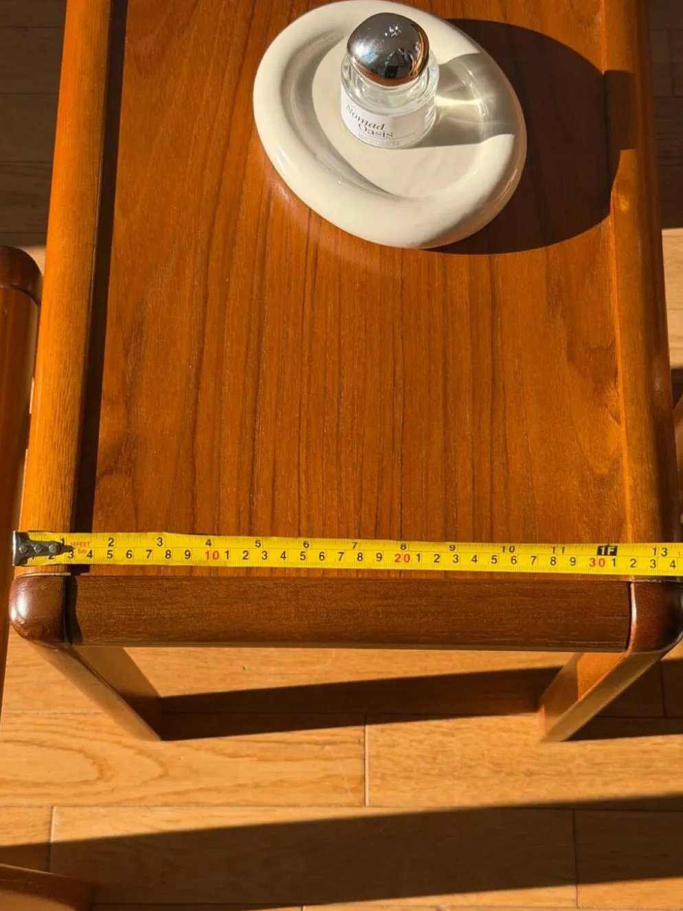 Lot table gigogne en bois vintage