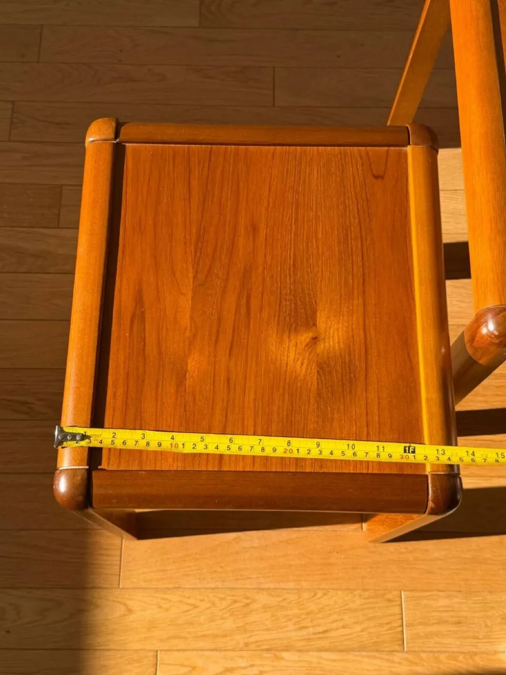 Lot table gigogne en bois vintage