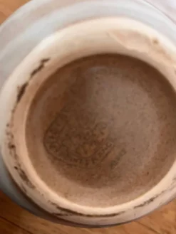 Lot théière et pot à lait céramique