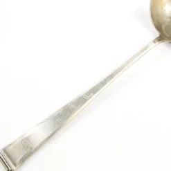 Louche Art Nouveau, en alpaca argenté, Bracia Henneberg, Pologne, années 1930