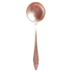 Louche en metal argente marque "deetjen" art deco