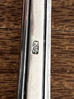 Louche en métal argenté