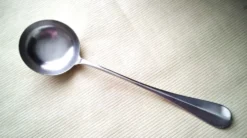Louche à potage en Métal Argenté Modèle Uniplat