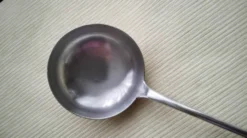 Louche à potage en Métal Argenté Modèle Uniplat