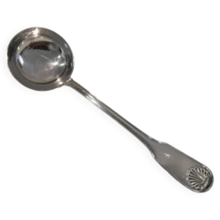 Louche à potage métal argenté orfèvre Christofle vendome 31,5cm