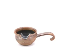 Louche saucière en grès de Pierre Digan, années 60