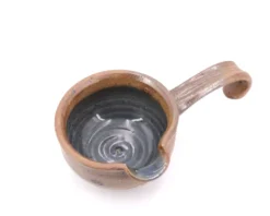 Louche saucière en grès de Pierre Digan, années 60