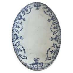 Lunéville KG — Collection Moustiers, Plat ovale Terre de Fer