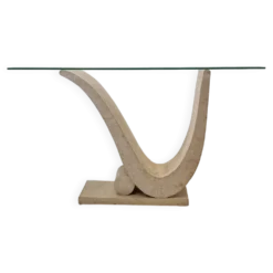 Mactan Stone Coffee or Fossil Stone Table, 1990s