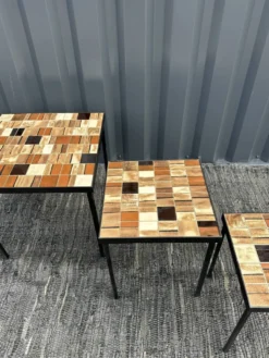 Mado jolain trio de tables basses