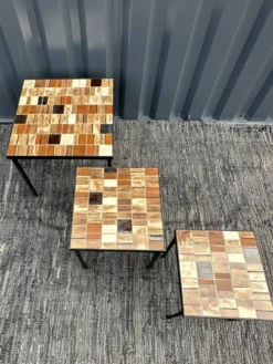 Mado jolain trio de tables basses