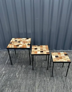 Mado jolain trio de tables basses