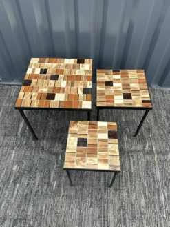 Mado jolain trio de tables basses