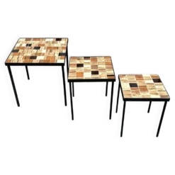 Mado jolain trio de tables basses