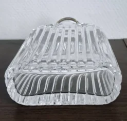 Magnifique carafe à whisky en verre cristal. Vintage
