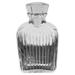 Magnifique carafe à whisky en verre cristal. Vintage