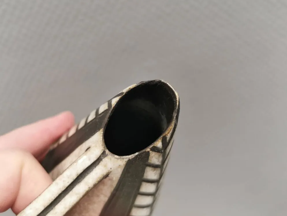 Magnifique cruche en céramique par Michael Andersen, Danemark, années 1960.