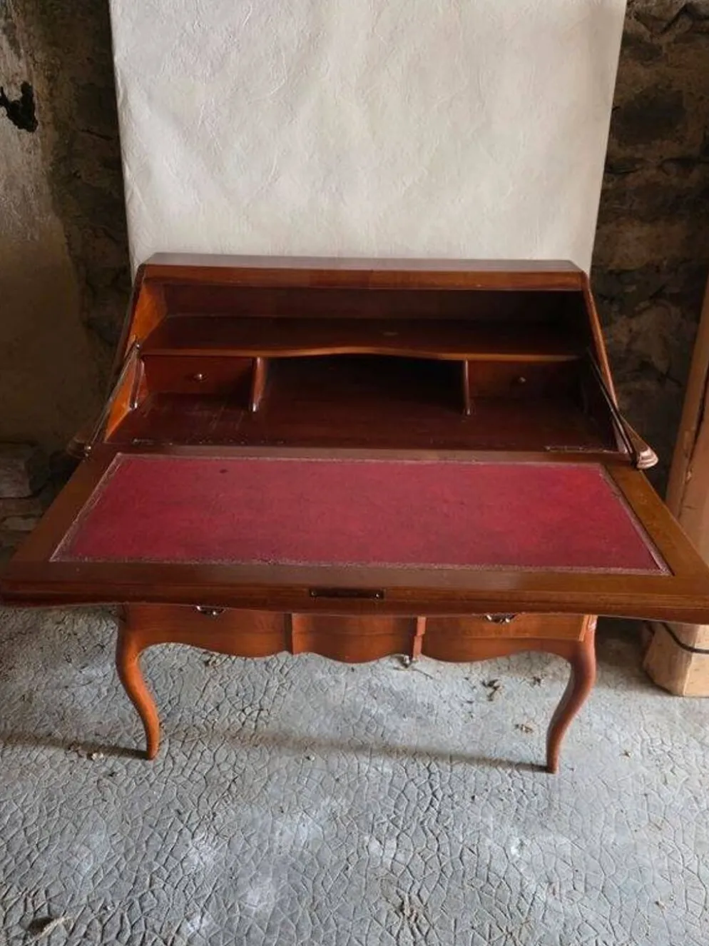 Magnifique Secrétaire style louis XV