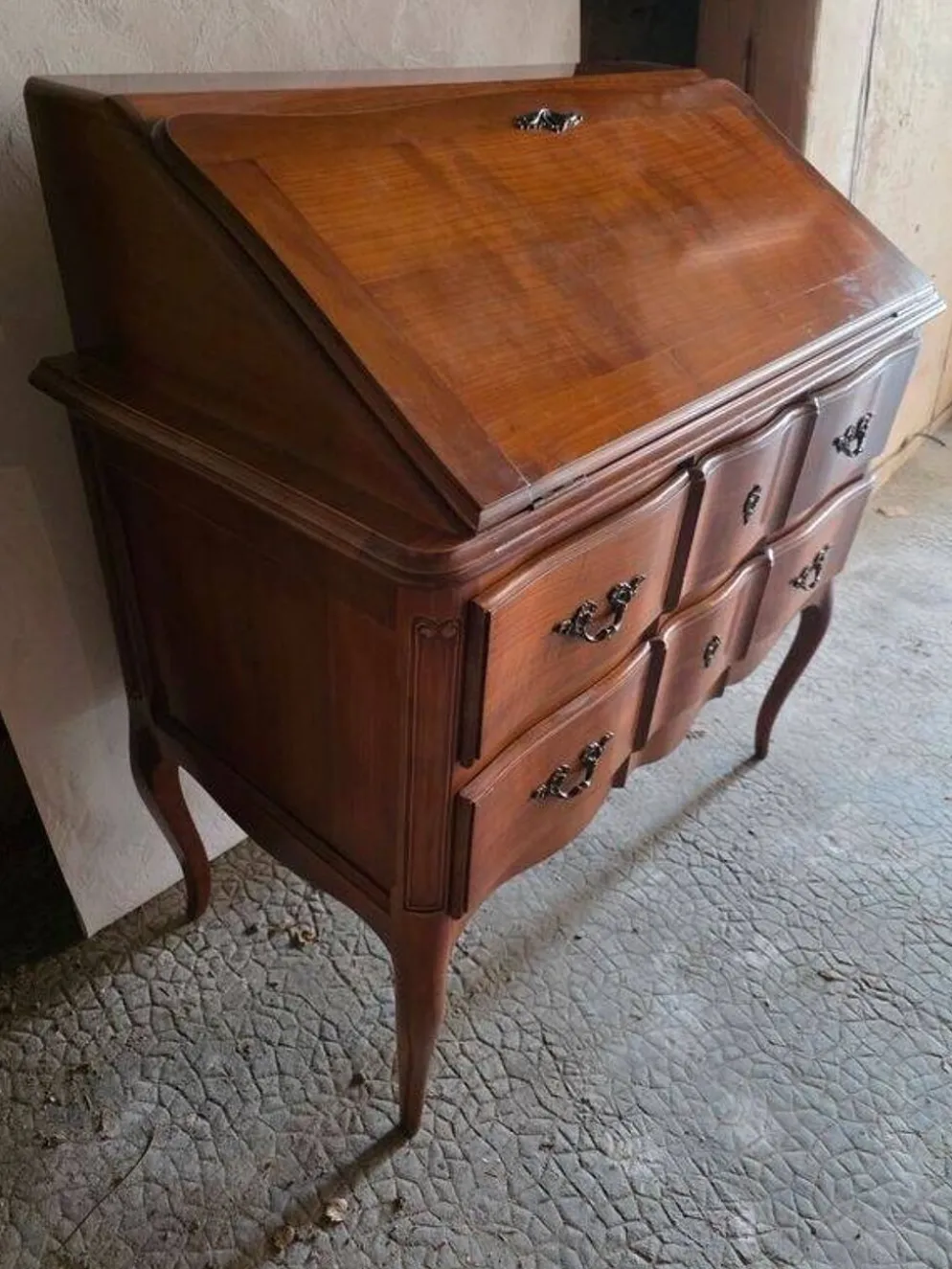 Magnifique Secrétaire style louis XV