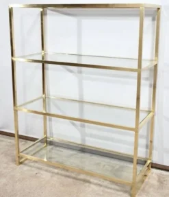 Magnifique étagère vintage de Pierre Vandel signée
