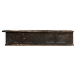Majestueux meuble de métier ancien en chêne massif 404cm 1900
