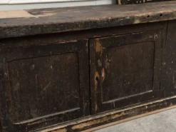 Majestueux meuble de métier ancien en chêne massif 404cm 1900