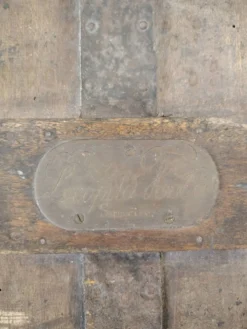 Malle de Voyage Ancienne - Serrurier Léopold Habert – 1920