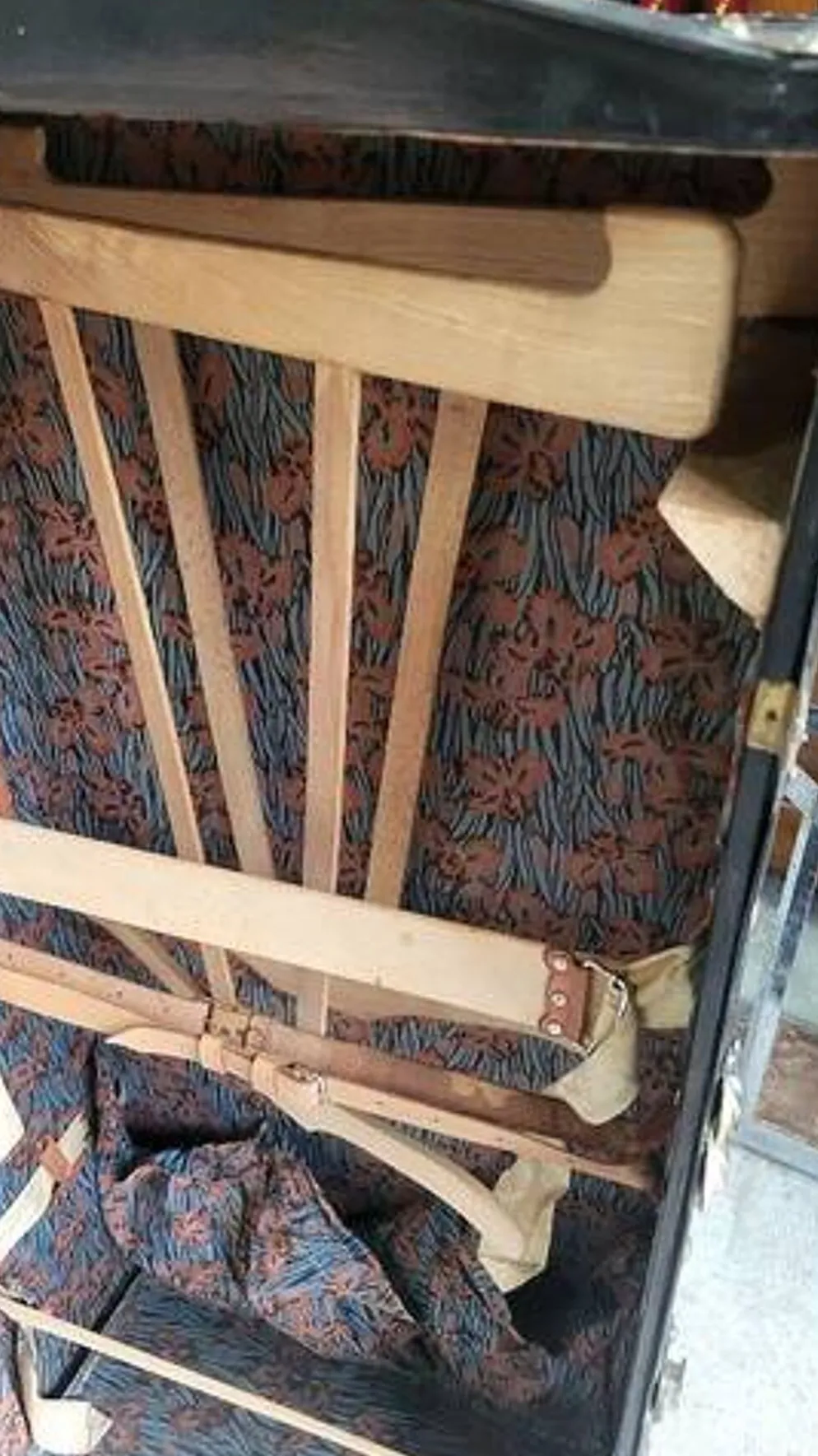 Malle de voyage cabine en cuir cosmopolis