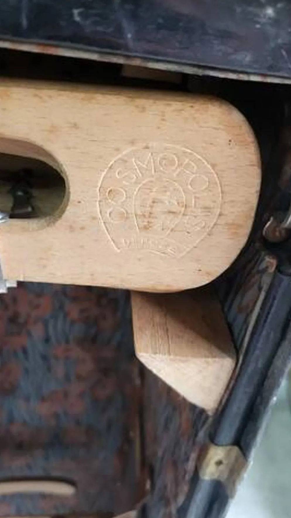 Malle de voyage cabine en cuir cosmopolis