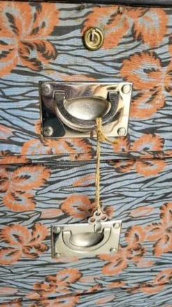 Malle de voyage cabine en cuir cosmopolis