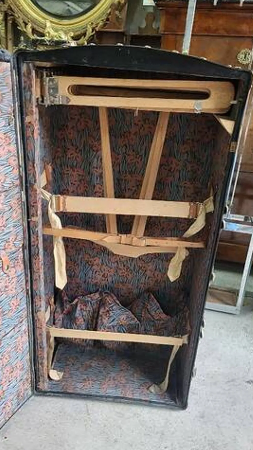 Malle de voyage cabine en cuir cosmopolis
